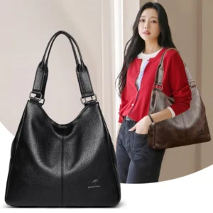 Three Layers Genuine Brand Tote Bag Luxury Handbags for Women Mom Shoulder Hand Bag Designer Top Quality Soft Pu Leather Sac New